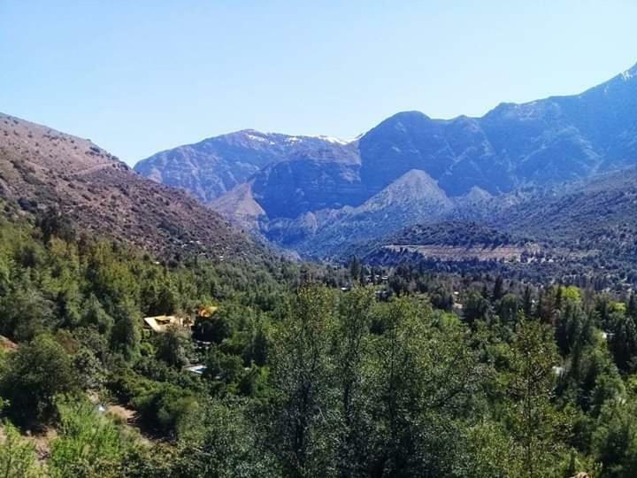 Cabana Mirador El Ingenio. Cajon Del Maipo Hotell San José de Maipo Exteriör bild