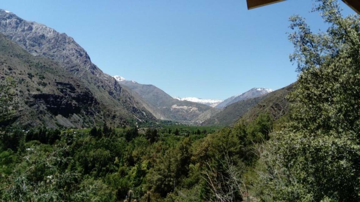 Cabana Mirador El Ingenio. Cajon Del Maipo Hotell San José de Maipo Exteriör bild