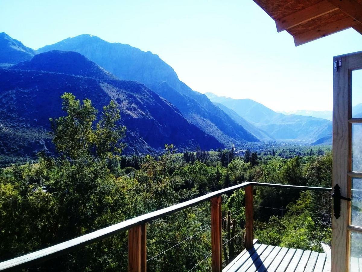 Cabana Mirador El Ingenio. Cajon Del Maipo Hotell San José de Maipo Exteriör bild