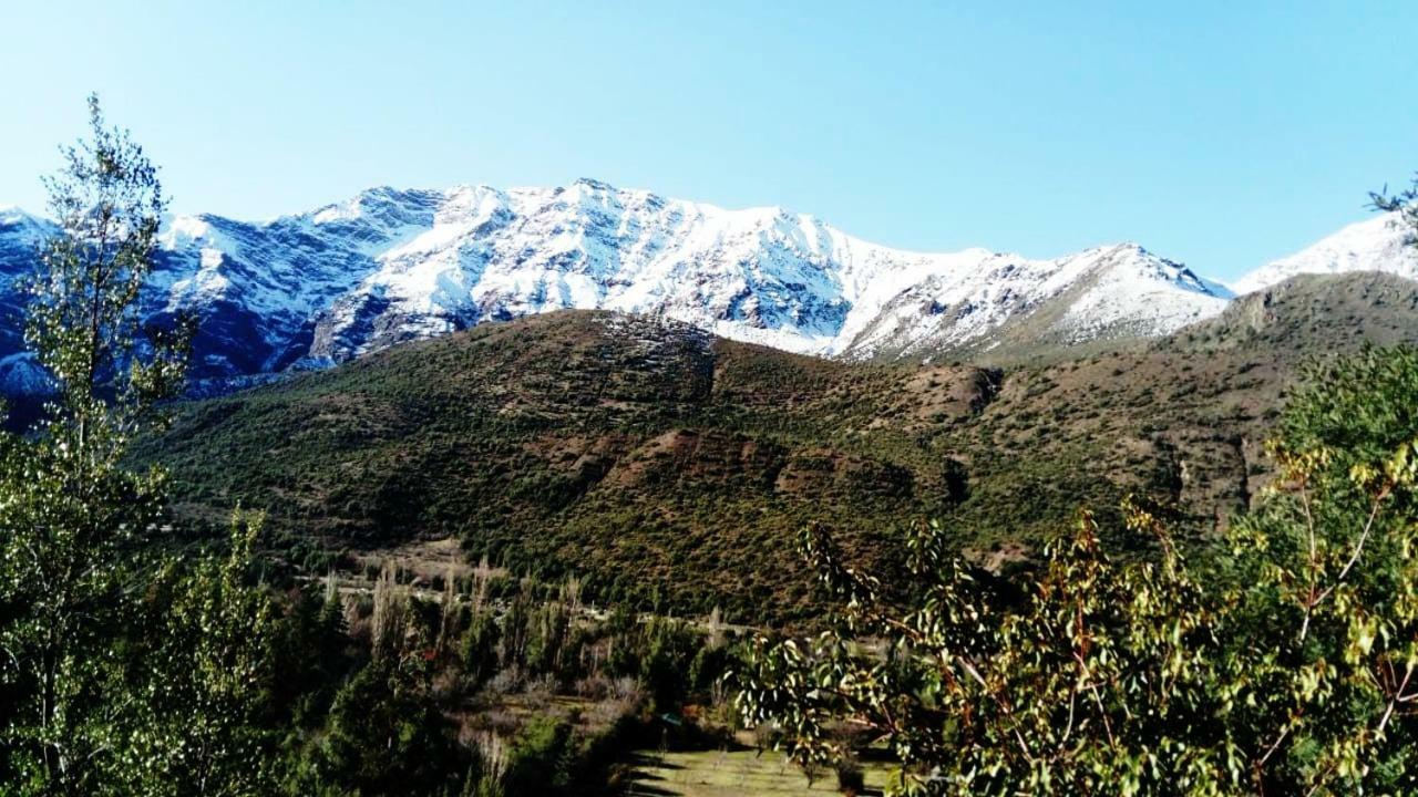 Cabana Mirador El Ingenio. Cajon Del Maipo Hotell San José de Maipo Exteriör bild