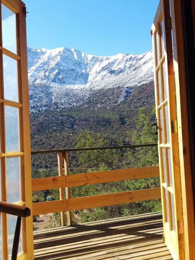 Cabana Mirador El Ingenio. Cajon Del Maipo Hotell San José de Maipo Exteriör bild