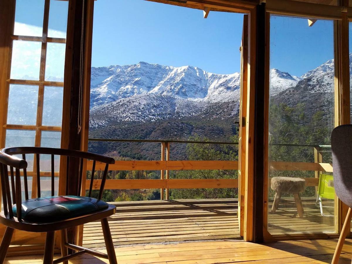 Cabana Mirador El Ingenio. Cajon Del Maipo Hotell San José de Maipo Exteriör bild