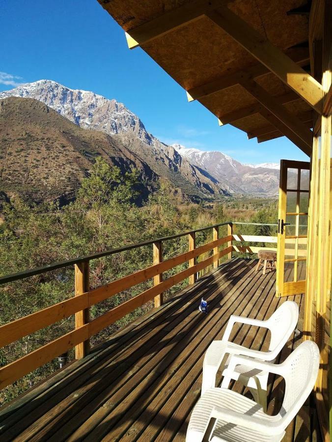 Cabana Mirador El Ingenio. Cajon Del Maipo Hotell San José de Maipo Exteriör bild