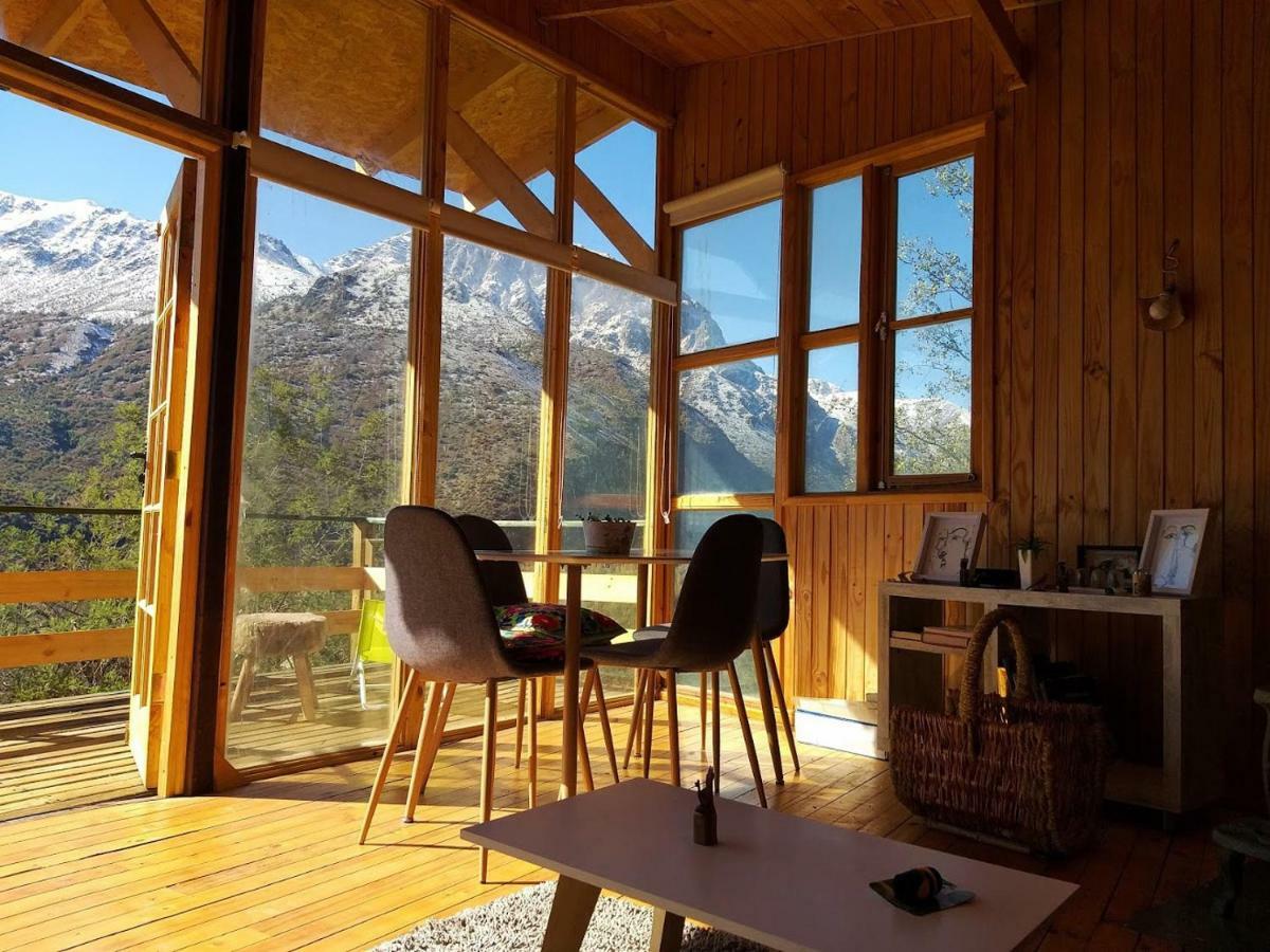 Cabana Mirador El Ingenio. Cajon Del Maipo Hotell San José de Maipo Exteriör bild